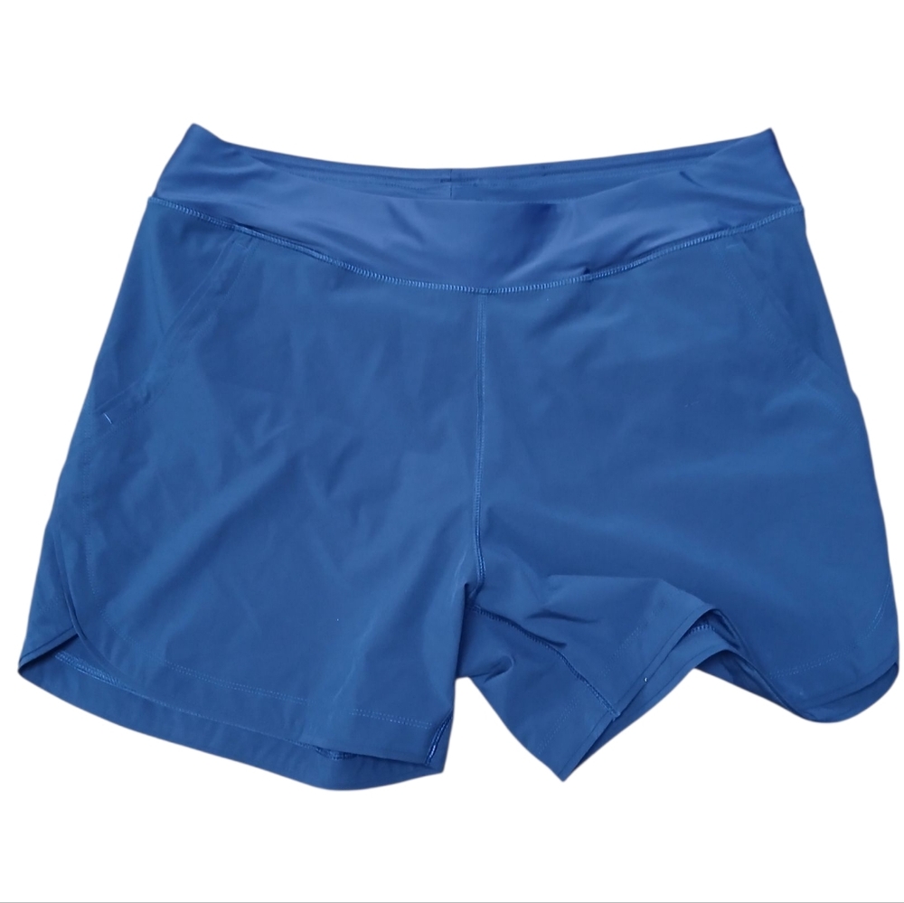 Lands' End Women's Size 16 Vibrant Blue Athletic Shorts
